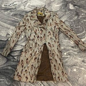 🖐🏼 5 for $25 Nicole Miller print rain coat